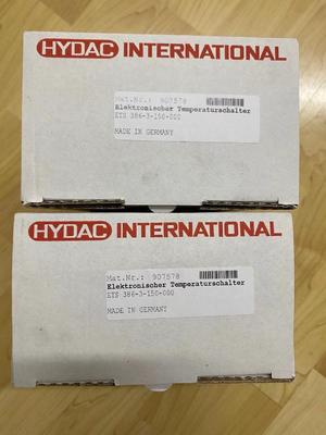 Sakelar Suhu HYDAC ETS386-3-150-000 TIDAK (NO) 0-60°C