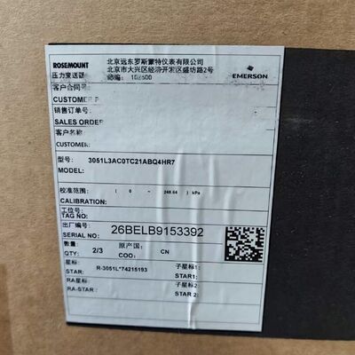 3051L3AC0TC21ABQ4HR7 dari High-Precision Flange-Mounted Level Transmitter