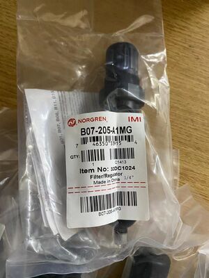 Katup solenoid industri berkinerja tinggi Norgren B07-205-A1MG