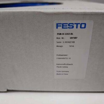 Festo PUN-H-12X2-BL Polyurethane Air Hose Tekanan Tinggi