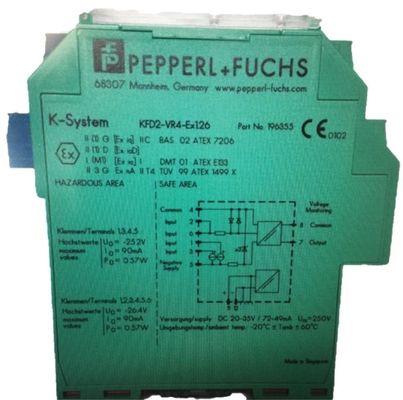 Pengulang Tegangan KFD2-VR4-Ex1.26 PEPPERL FUCHS Penghalang Terisolasi