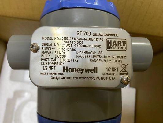 Tekanan diferensial HONEYWELL Transmitter SmartLine STD700 STD730-E1AS4AS-1-A-AHB-11S-A-30A0-F1 F5-0000 STD730