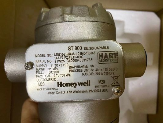 STD830 SmartLine Differensial Tekanan HONEYWELL Transmitter STD830-E1HK4AS-1C-HHC-11C-B-31A7-F7 FX F1 TP-0000