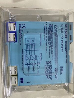 MTL5049 Eaton 2 Channel Zener Barrier Isolated Driver Current Input Output ATEX 4 sampai 20mA