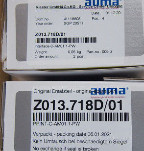 Z013.718D/02 Logic PCB Circuit Board AUMA Bagian Aktuator