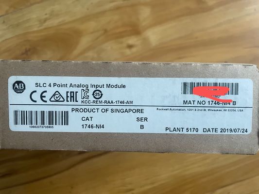 SLCTM 500 Allen Bradley 1746 NI4 Modul I/O Analog 4 Saluran