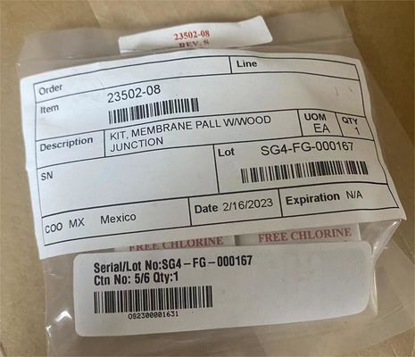 23502-08 Membrane Assembly Emerson Rosemount Dengan O Ring Kode bebas klorin-01-54