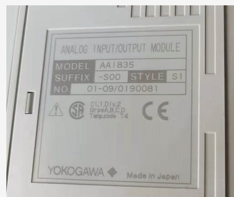 Yokogawa AAI835-S00 Modul Input/Output Analog Tanpa Perlindungan Ledakan