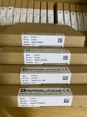 Z787.H Zener PEPPERL FUCHS Penghalang Terisolasi 2 Saluran Versi Daya Tinggi
