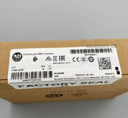 1756-L81E ALLEN BRADLEY ControlLogix 5580 Pengontrol 50 Volt Kontinyu
