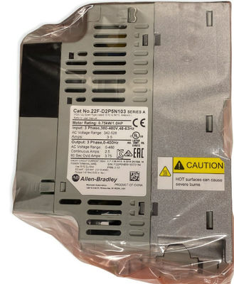 22F-D2P5N103 ALLEN BRADLEY PowerFlex 4M- 0,75 kW (1 HP) AC Drive