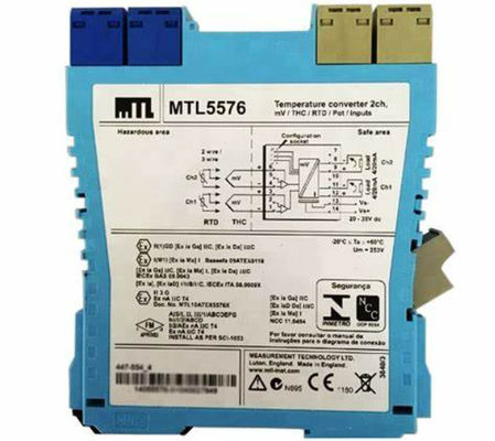 MTL5576-RTD MTL Instruments 2ch Konverter suhu, RTD