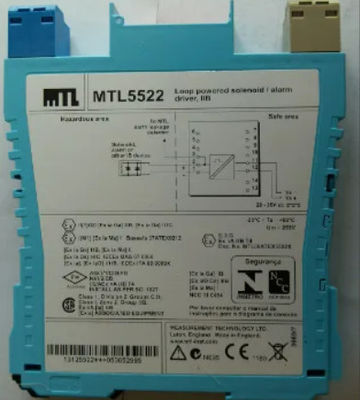 MTL5522 MTL Instrumen Solenoid / Alarm Driver Jumlah saluran Satu