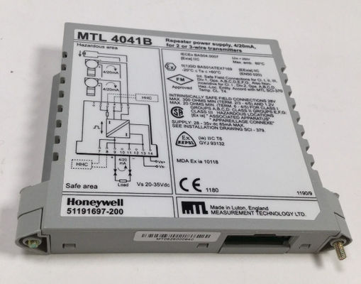 MTL4041B MTL Instrumen Repeater Power Supply Jumlah Saluran Satu