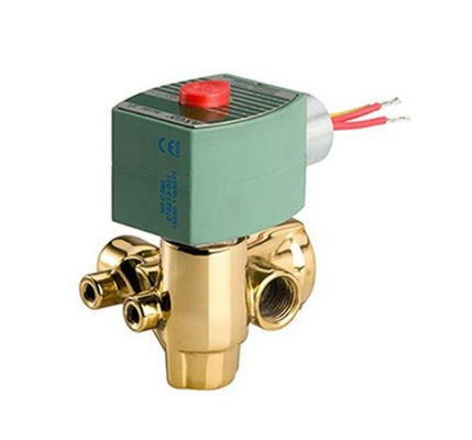 EF8321G002MO 24/DC ASCO Ventil Solenoid Exhaust Cepat Rating suhu 120 °F ((fluid)