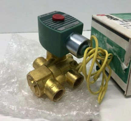 EF8321G002MO 24/DC ASCO Ventil Solenoid Exhaust Cepat Rating suhu 120 °F ((fluid)