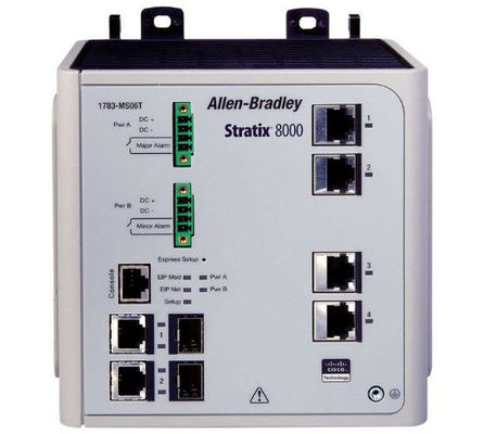 1783-MS06T Allen Bradley 6 Port Switch Jumlah port 6 Stratix Managed Switches