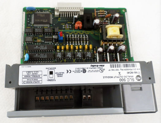 1746-NO4I Allen Bradley SLC 4 Point Analog Output Module Resolusi 14 bit