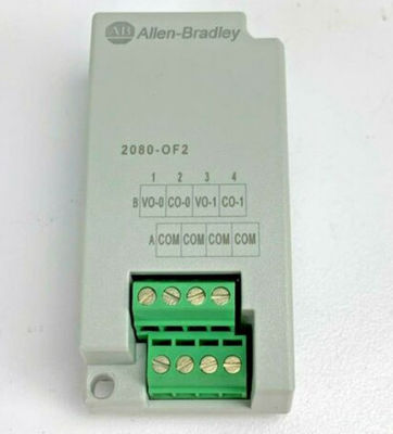 2080-OF2 Allen Bradley Micro800 2 Point Analog Output Plug-In Module