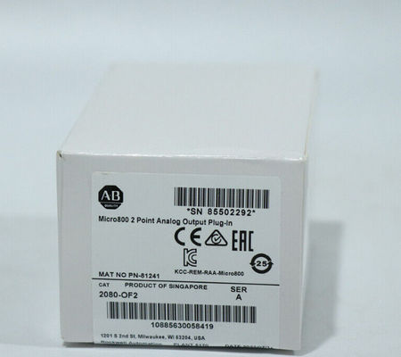 2080-OF2 Allen Bradley Micro800 2 Point Analog Output Plug-In Module