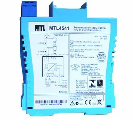 MTL4541 MTL Instrumen Repeater Power Supply 4/20mA HART 2 atau 3 Wire Transmitter