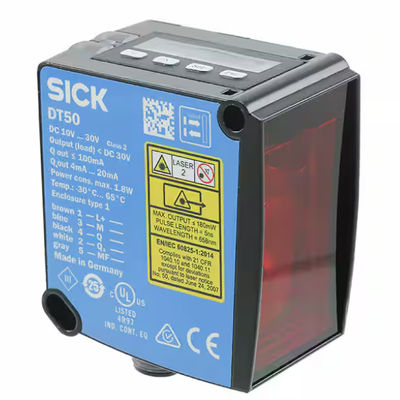 SICK DT50-P1113 Sensor Jarak Laser Dx50 LC Display, 2 X LED