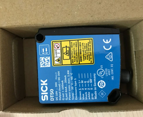 SICK DT50-P1113 Sensor Jarak Laser Dx50 LC Display, 2 X LED