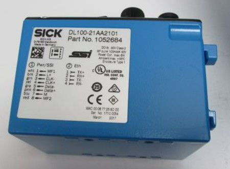 SICK Laser Distance Sensor Dx100 DL100-21AA2101 6 digit 5 x 7 Dot Matrix Display, LED