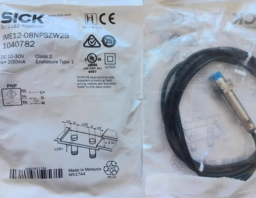 SICK IME12-08NPSZW2S Sensor Kedekatan Induktif IME Tegangan pasokan 10 V DC-30 V DC