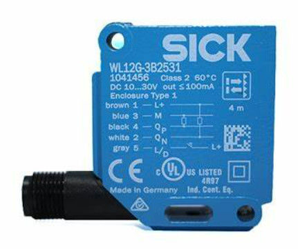 SICK WL12G-3B2531 Sensor fotolistrik persegi panjang untuk aplikasi industri