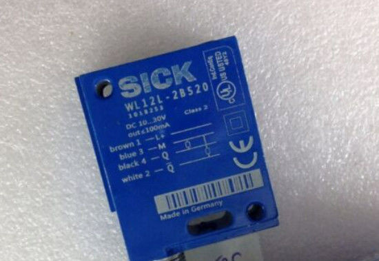 SICK WL12L-2B520 sensor fotoelektrik W12 Koneksi Male Konektor M12 5-Pin