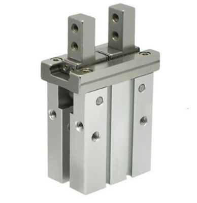SMC Corporation MHZ2-20D Gripper, Air, Double Acting, Bore Size:20mm, Parallel 2-Finger, 0.1-0.7 MPa