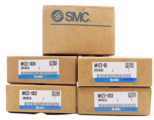 SMC Corporation MHZ2-20D Gripper, Air, Double Acting, Bore Size:20mm, Parallel 2-Finger, 0.1-0.7 MPa