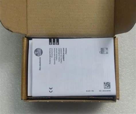 IFM PQ3834 Sensor Tekanan untuk Pneumatik Kelas III Perlindungan 2 Output
