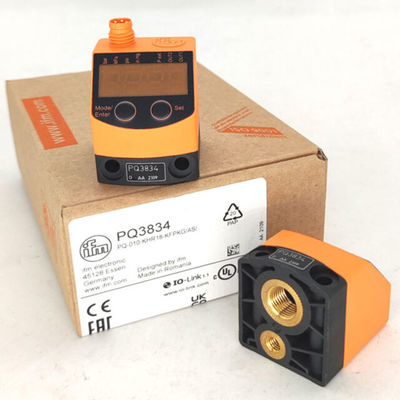 IFM PQ3834 Sensor Tekanan untuk Pneumatik Kelas III Perlindungan 2 Output