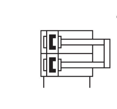 Festo DGST-16-40-PA Mini slide diameter piston 16 mm kekuatan tinggi 241 N pada 6 bar