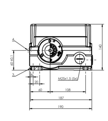 Balluff BSW000R Standar Rotary Cam Switch Snap Contact Versi
