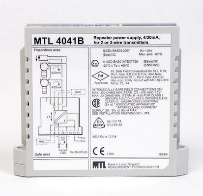 MTL4041B MTL Instruments Repeater Power Supply untuk Satu Saluran