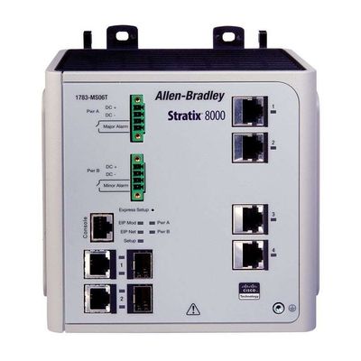 Allen-Bradley 1783-MS06T Switch 6-port Managed Switch untuk Industri