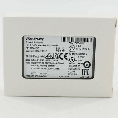 Allen-Bradley 1734-IE8C POINT I/O Analog Input Module untuk sinyal arus