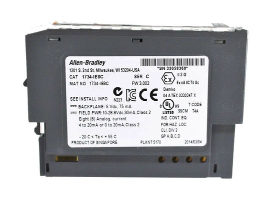 Allen-Bradley 1734-IE8C POINT I/O Analog Input Module untuk sinyal arus