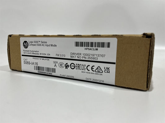 Allen-Bradley 5069-IA16 Compact 5000 Discrete Input Module dengan input 120 / 240 VAC