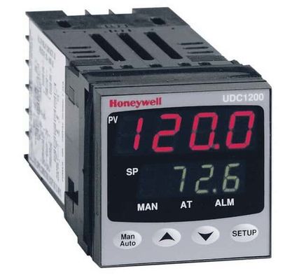 Honeywell DC120L-1-0-0-0-1-0-0-0 Kontroler Batas Suhu, Masukan Universal, 1/16-DIN, Keluar Relay