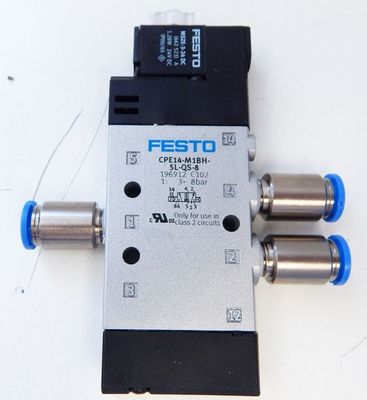 Festo CPE14-M1BH-5L-QS-8 Magnet Valve Tidak digunakan/OVP dengan Aksi Listrik