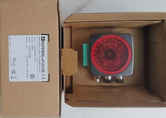 Pepperl+Fuchs PCV50-F200-B17-V1D Kepala Membaca Optik dengan Switch Terintegrasi Jarak Membaca 50 mm dan Panjang Pengukuran hingga 10000 m