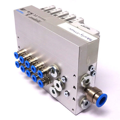 Festo VTUG-10-VRPT-B1T-Q10B-UB-QH6SU-16K+TTSC Valve manifold VTUG dengan multi-pin plug atau sambungan fieldbus