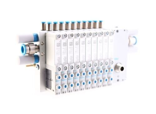 Festo VTUG-10-VRPT-B1T-Q10B-UB-QH6SU-16K+TTSC Valve manifold VTUG dengan multi-pin plug atau sambungan fieldbus