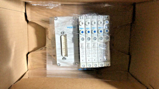Festo VTUG-10-VRPT-B1T-Q10B-UB-QH6SU-16K+TTSC Valve manifold VTUG dengan multi-pin plug atau sambungan fieldbus