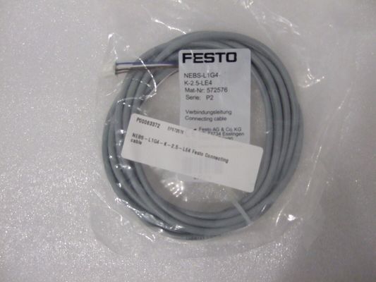 Kabel penghubung Festo NEBS-L1G4-K-2.5-LE4 dengan pemegang label