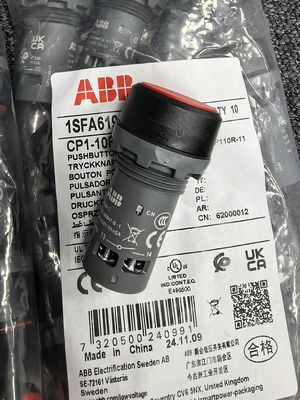 Tombol Tekan ABB CP1-10R-11 yang awet dan dapat diandalkan untuk aplikasi industri